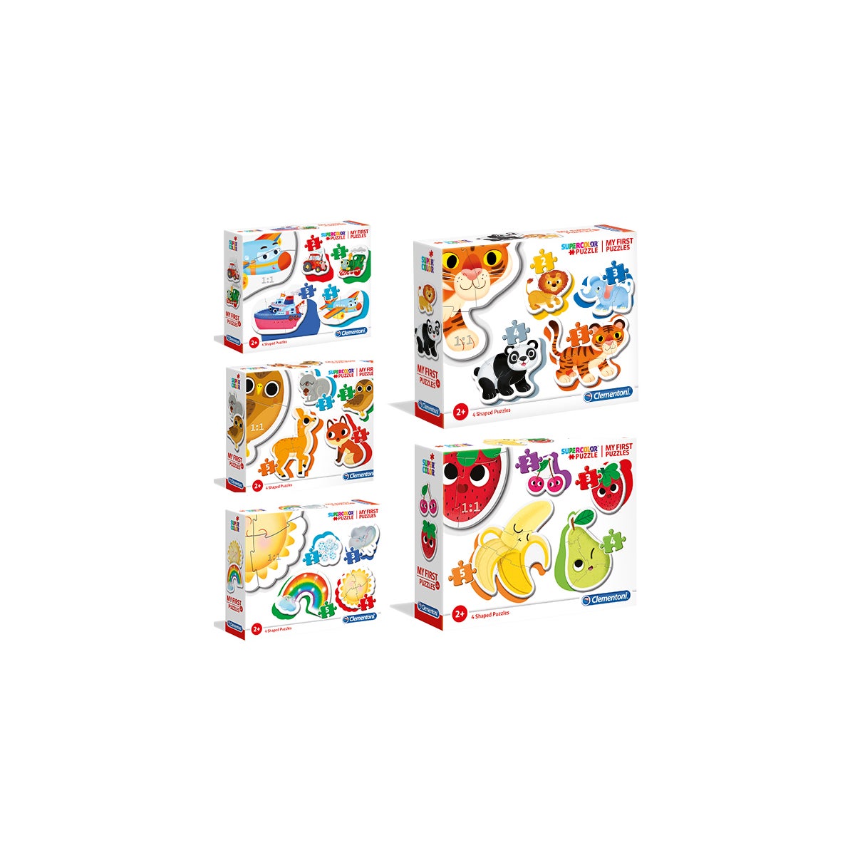 MY FIRST PUZZLES - CHILDREN'S ASST (6) ML